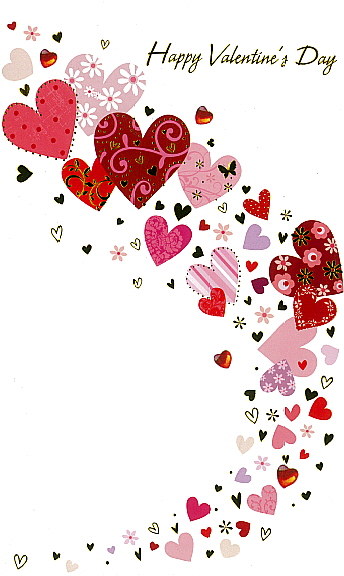 J Card Valentine Happy Valentine