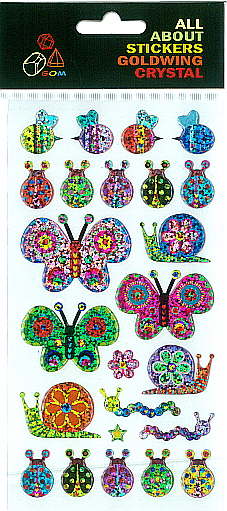 Sticker Crystal Bees