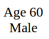 J-Card Age 60 Male