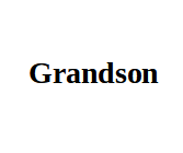 Apsley GRANDSON