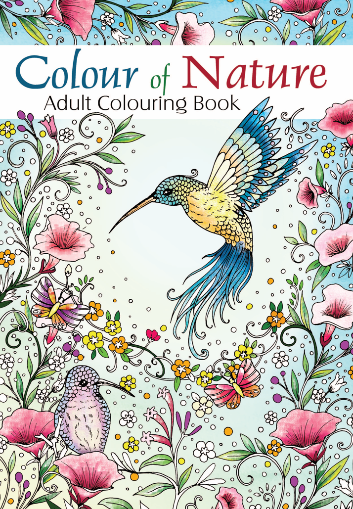 Adult Colouring Book - Colour of Nature