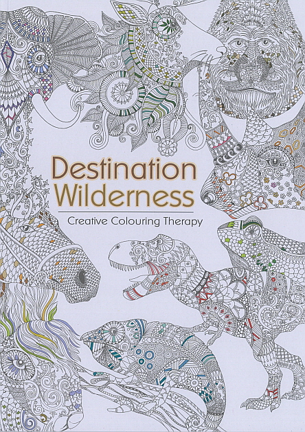 Adult Colouring Book - Destination Wilderness