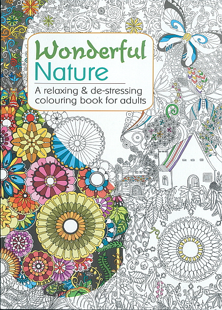 Adult Colouring Book - Nature