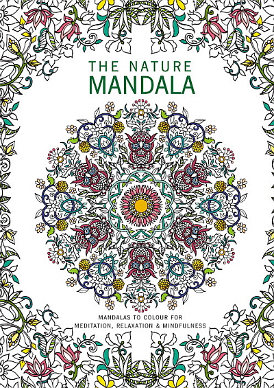 Adult Colouring Book - The Nature mandala