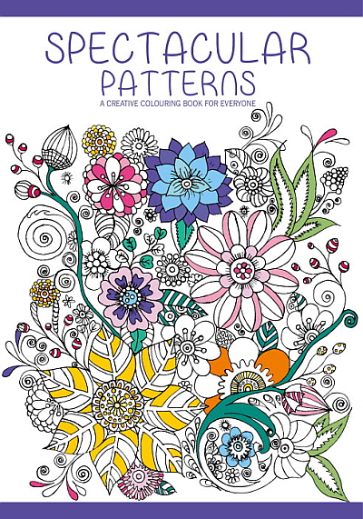 Adult Colouring Book - Spectacular Patterns