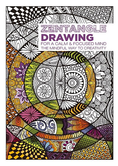 Adult Colouring Book - Zentangle Drawing