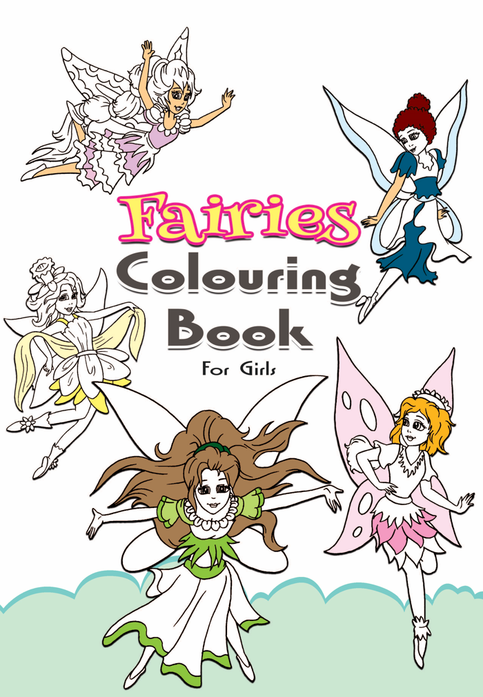 Colouring Book: Fairies