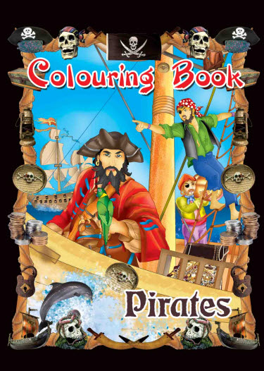 Colouring Book: Pirates 3