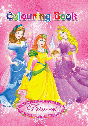 Colouring Book: Princess