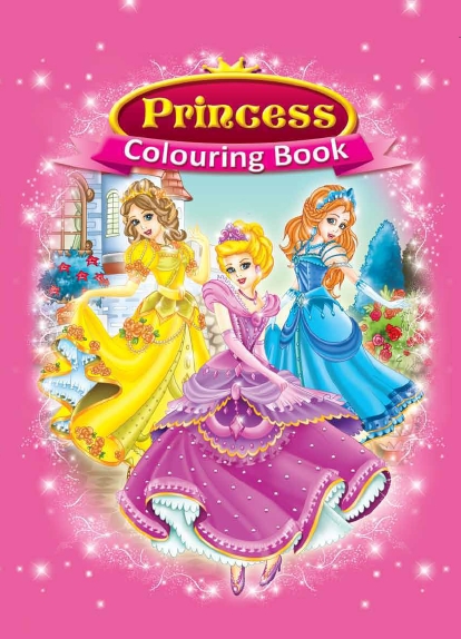 Colouring Book:Princess 2