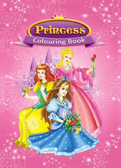 Colouring Book:Princess 3