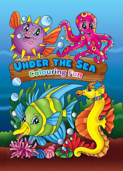 Colouring Book:Under the sea