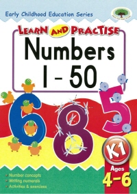 Learn & Practise (K1) Numbers 1-50