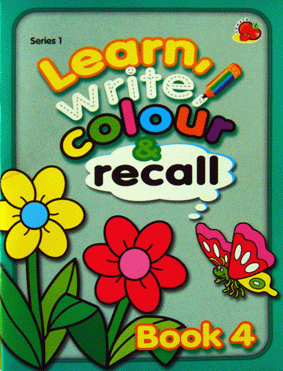 Learn, write, Couloring & Recall: Book 4