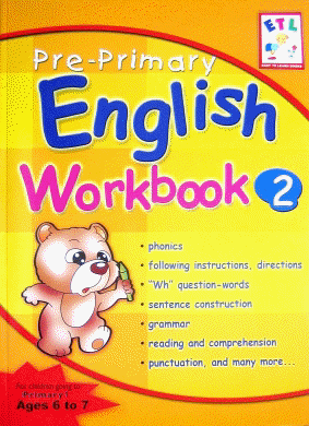 Pre-Primary English Workbook 2