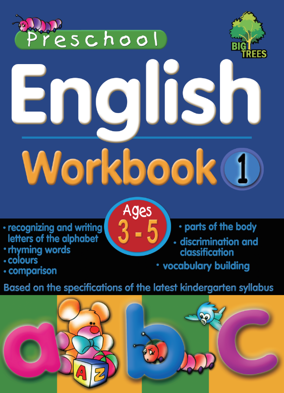 Pre-School English Workbook 1 - Click Image to Close