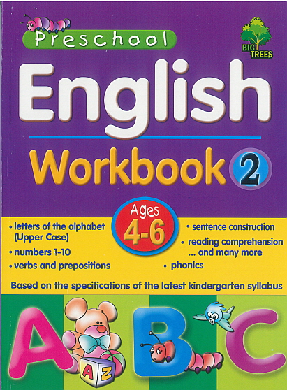 Pre-School English Workbook 2 - Click Image to Close