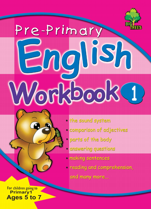 Pre-Primary English Workbook 1