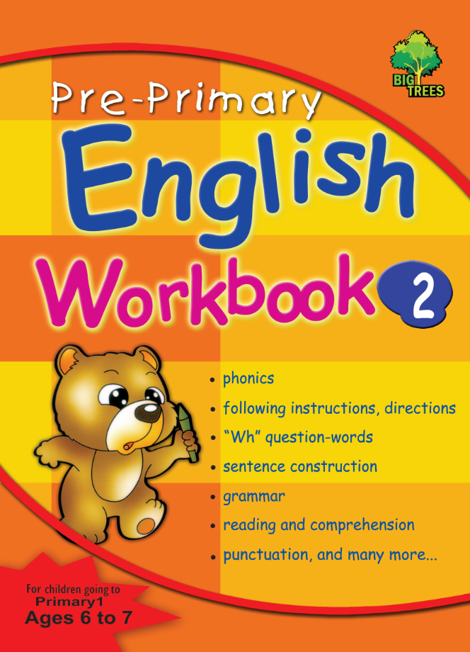 Pre-Primary English Workbook 2 - Click Image to Close
