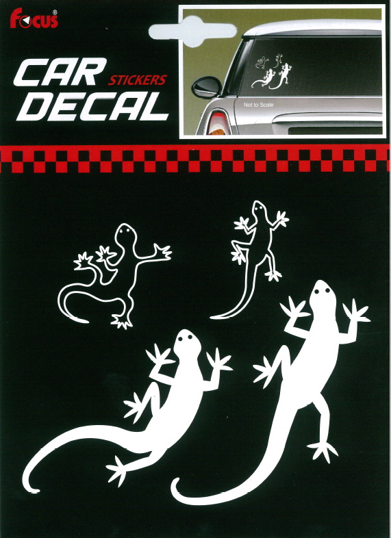 Car-Decal Lizards