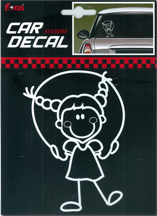 Car-Decal Rope Skipping