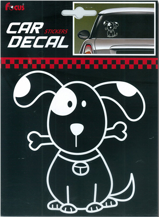 Car-Decal Puppy