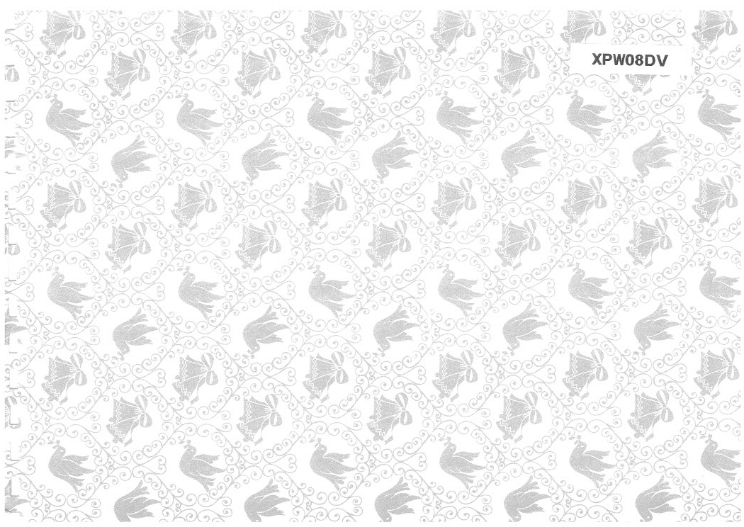 Xmas Wrap - Dove (60cm x 100M)