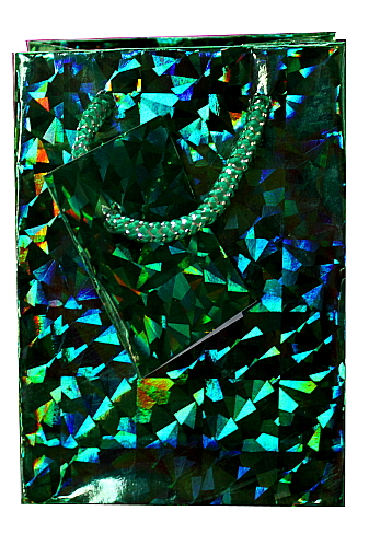 Holographic Bag (Mini): Green
