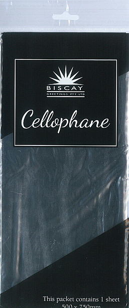 Cello Wrap 500x750 25sheets/pk: Silver