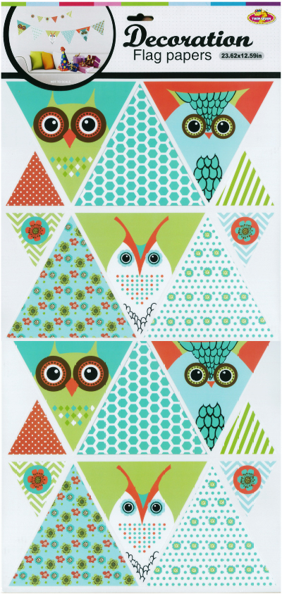 Room-Decor Flag Owl 07