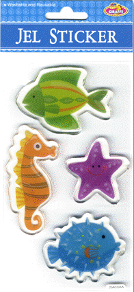 Sticker Jelly - Sea Animal