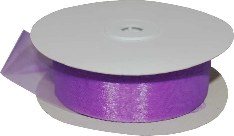 Organza Ribbon (38mm x 100M) - Purple