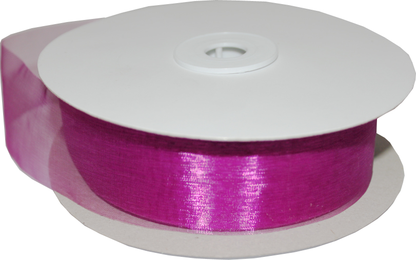 Organza Ribbon (38mm x 100M) - Violet