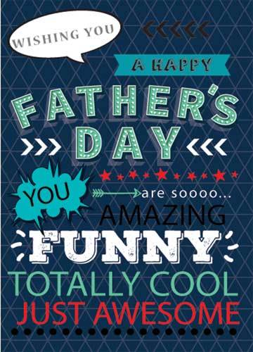 Elegance: Father's Day - FUNNY