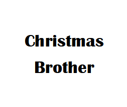 $2.5 Cards X-Mas Brother