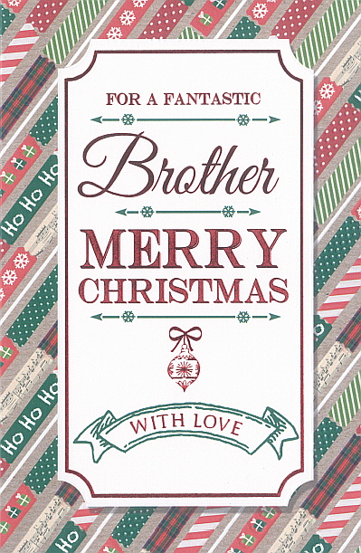 $3.90 Cards X-Mas Brother