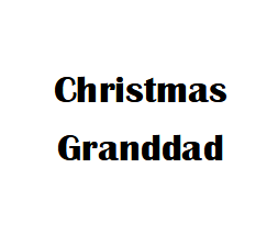 X-Mas $2 Card Granddad