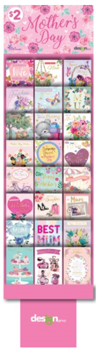 Deluxe Mother's Day Cardboard 24 - Click Image to Close