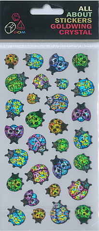 Sticker Crystal Ladybug 2