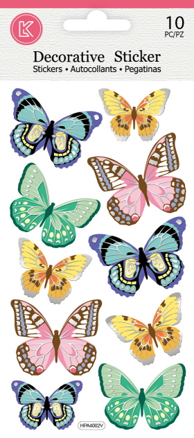 Sticker Decorative - Butterflies 2