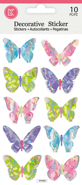 Sticker Decorative - Butterflies 3