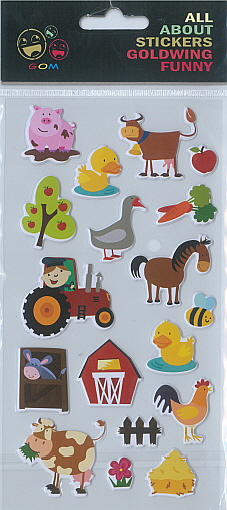 Sticker Funny - Farmyard
