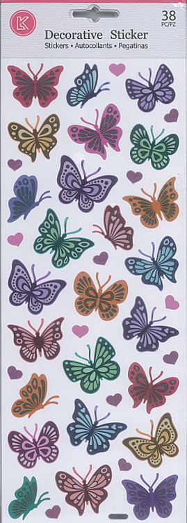 Sticker Foil - Butterflies
