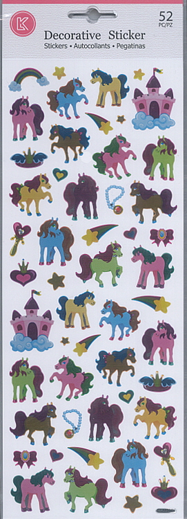 Sticker Foil - Unicorns