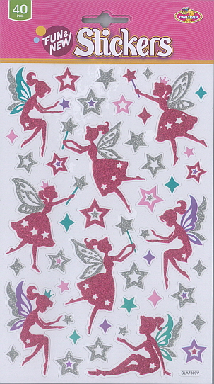 Sticker Glitter - Fairies