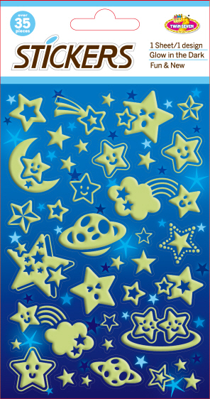 Sticker Glow - Stars