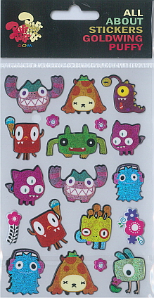 Sticker Puffy - Monster 2
