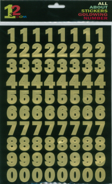 Sticker SL - Numbers