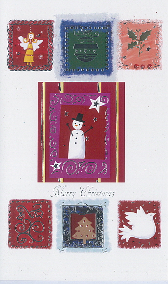 J Card for Christmas
